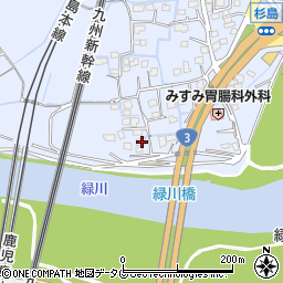 熊本県熊本市南区富合町杉島890周辺の地図