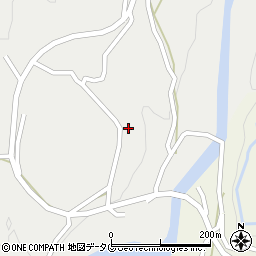 熊本県上益城郡御船町上野1917周辺の地図