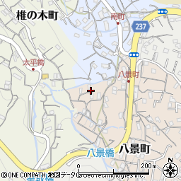 長崎県長崎市八景町1周辺の地図