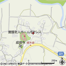 熊本県上益城郡御船町木倉5103周辺の地図