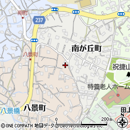 長崎県長崎市八景町8周辺の地図
