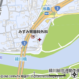 熊本県熊本市南区富合町杉島1143-6周辺の地図