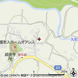 熊本県上益城郡御船町木倉5138周辺の地図