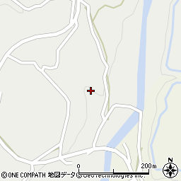 熊本県上益城郡御船町上野1950周辺の地図