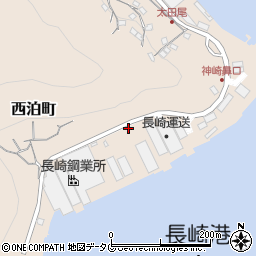 長崎県長崎市西泊町23-12周辺の地図