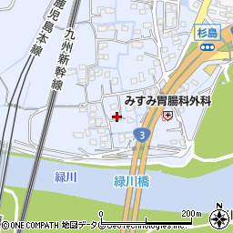 熊本県熊本市南区富合町杉島936周辺の地図