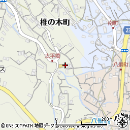 長崎県長崎市椎の木町20周辺の地図