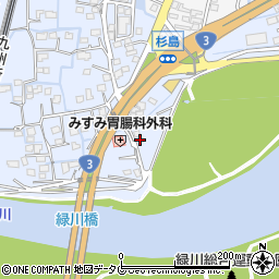 熊本県熊本市南区富合町杉島1143-7周辺の地図