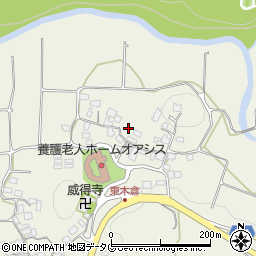 熊本県上益城郡御船町木倉5005周辺の地図