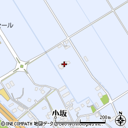 熊本県上益城郡御船町小坂1259周辺の地図