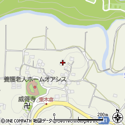 熊本県上益城郡御船町木倉5081周辺の地図