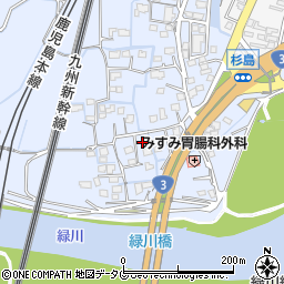 熊本県熊本市南区富合町杉島930周辺の地図