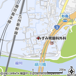 熊本県熊本市南区富合町杉島930周辺の地図