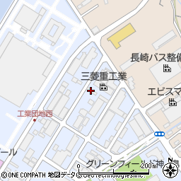 株式会社九洗周辺の地図