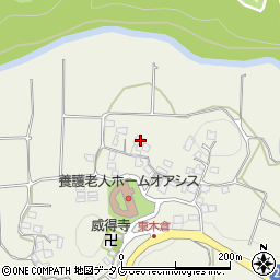 熊本県上益城郡御船町木倉5007周辺の地図