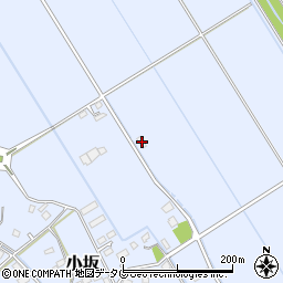 熊本県上益城郡御船町小坂1225周辺の地図