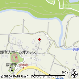 熊本県上益城郡御船町木倉5143周辺の地図