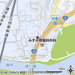 熊本県熊本市南区富合町杉島923周辺の地図