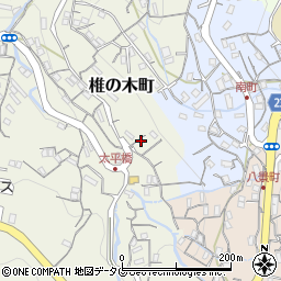 長崎県長崎市椎の木町19周辺の地図