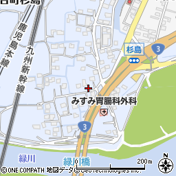 熊本県熊本市南区富合町杉島974-2周辺の地図