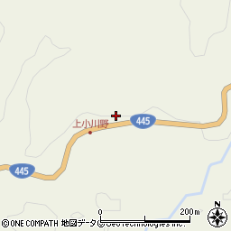 熊本県上益城郡御船町七滝4193周辺の地図