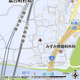 熊本県熊本市南区富合町杉島970周辺の地図