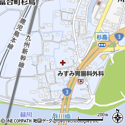 熊本県熊本市南区富合町杉島974周辺の地図