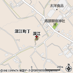 長崎県南島原市深江町丁7396周辺の地図