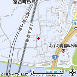 熊本県熊本市南区富合町杉島965周辺の地図