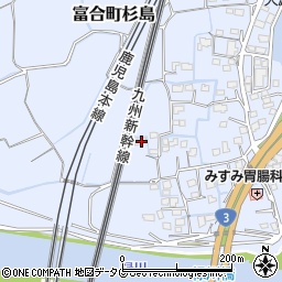 熊本県熊本市南区富合町杉島958周辺の地図