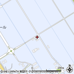 熊本県上益城郡御船町小坂1261周辺の地図