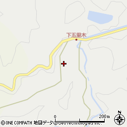 熊本県上益城郡御船町上野142周辺の地図