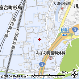 熊本県熊本市南区富合町杉島975周辺の地図