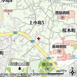 松尾美容室周辺の地図