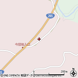 熊本県上益城郡山都町今351周辺の地図