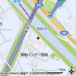 熊本県上益城郡御船町小坂2360周辺の地図