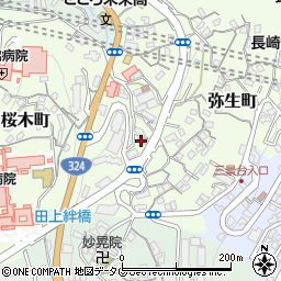 平和アパート周辺の地図