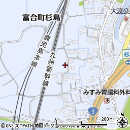 熊本県熊本市南区富合町杉島984周辺の地図