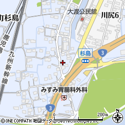 熊本県熊本市南区富合町杉島1150周辺の地図