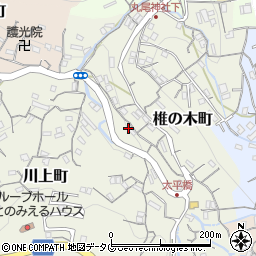 長崎県長崎市椎の木町4周辺の地図