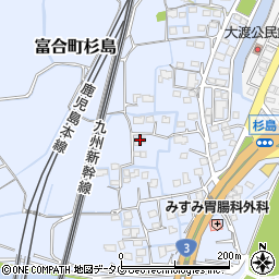 熊本県熊本市南区富合町杉島983周辺の地図