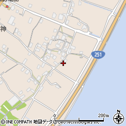 長崎県南島原市深江町丁951周辺の地図