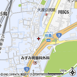 熊本県熊本市南区富合町杉島1145-31周辺の地図