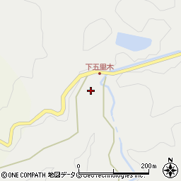 熊本県上益城郡御船町上野140周辺の地図