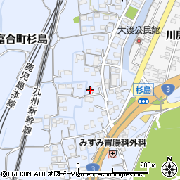 熊本県熊本市南区富合町杉島1139周辺の地図