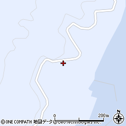 長崎県五島市平蔵町632-6周辺の地図