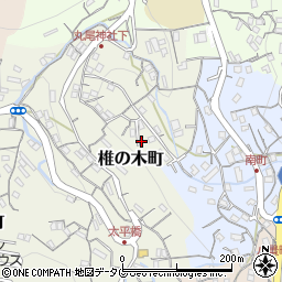長崎県長崎市椎の木町18周辺の地図