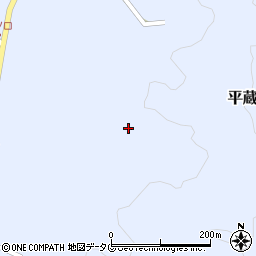 長崎県五島市平蔵町3027周辺の地図