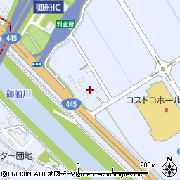 熊本県上益城郡御船町小坂1015周辺の地図