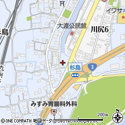 熊本県熊本市南区富合町杉島1149周辺の地図